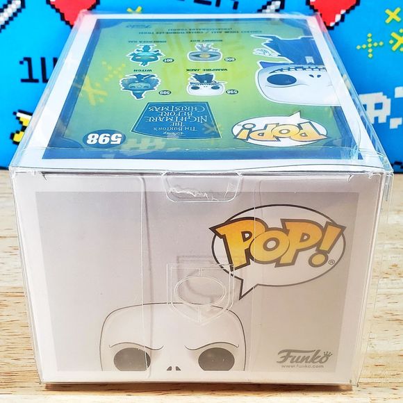 Funko PoP Nightmare Before Christmas Vampire Jack #598 GITD Exclusive + Protecto - Picture 9 of 10